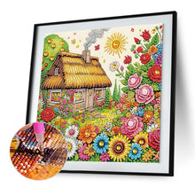 Load image into Gallery viewer, Diamond Painting - Partial Special Shaped - House Village (30*30CM)