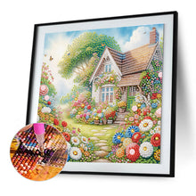Load image into Gallery viewer, Diamond Painting - Partial Special Shaped - House Village (30*30CM)
