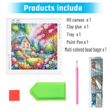 Load image into Gallery viewer, Diamond Painting - Partial Special Shaped - House Village (30*30CM)