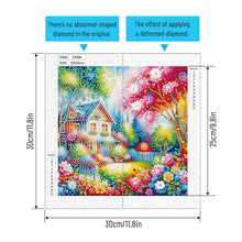 Load image into Gallery viewer, Diamond Painting - Partial Special Shaped - House Village (30*30CM)