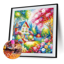 Load image into Gallery viewer, Diamond Painting - Partial Special Shaped - House Village (30*30CM)