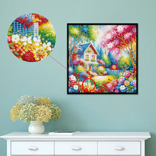 Load image into Gallery viewer, Diamond Painting - Partial Special Shaped - House Village (30*30CM)
