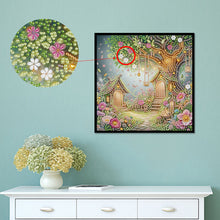 Load image into Gallery viewer, Diamond Painting - Partial Special Shaped - House Village (30*30CM)