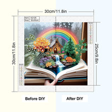 Load image into Gallery viewer, Diamond Painting - Partial Special Shaped - House Village (30*30CM)