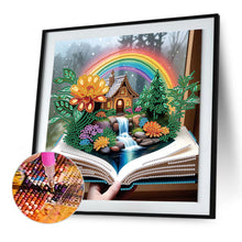 Load image into Gallery viewer, Diamond Painting - Partial Special Shaped - House Village (30*30CM)