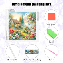 Load image into Gallery viewer, Diamond Painting - Partial Special Shaped - House Village (30*30CM)