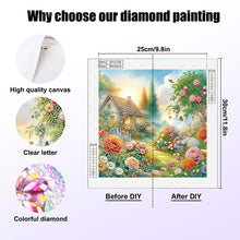 Load image into Gallery viewer, Diamond Painting - Partial Special Shaped - House Village (30*30CM)