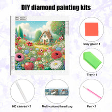 Load image into Gallery viewer, Diamond Painting - Partial Special Shaped - House Village (30*30CM)