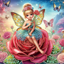 Load image into Gallery viewer, Diamond Painting - Partial Special Shaped - Elf Fairy (30*30CM)