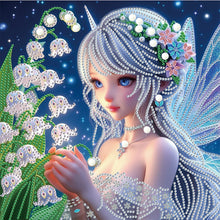 Load image into Gallery viewer, Diamond Painting - Partial Special Shaped - Elf Fairy (30*30CM)
