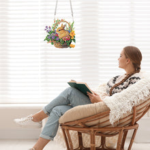 Load image into Gallery viewer, Special Shape Easter Bunny Gnome Diamond Painting Hanging Pendant for Art Crafts