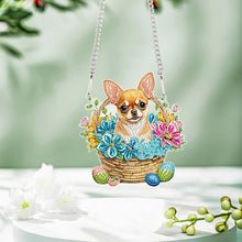 Load image into Gallery viewer, Special Shape Easter Bunny Gnome Diamond Painting Hanging Pendant for Art Crafts