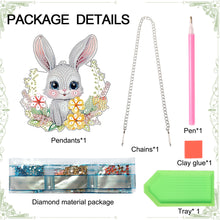 Load image into Gallery viewer, Special Shape Easter Bunny Gnome Diamond Painting Hanging Pendant for Art Crafts