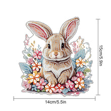 Load image into Gallery viewer, Special Shape Easter Bunny Gnome Diamond Painting Hanging Pendant for Art Crafts