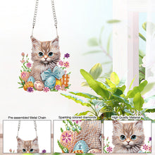 Load image into Gallery viewer, Special Shape Easter Bunny Gnome Diamond Painting Hanging Pendant for Art Crafts
