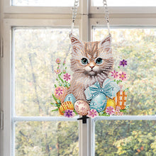 Load image into Gallery viewer, Special Shape Easter Bunny Gnome Diamond Painting Hanging Pendant for Art Crafts