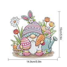 Load image into Gallery viewer, Special Shape Easter Bunny Gnome Diamond Painting Hanging Pendant for Art Crafts