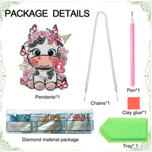 Load image into Gallery viewer, Valentines Day Love Cow Diamond Painting Hanging Pendant for Art Crafts