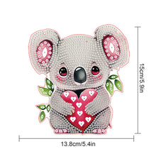 Load image into Gallery viewer, Valentines Day Love Koala Diamond Painting Hanging Pendant for Art Crafts