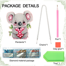 Load image into Gallery viewer, Valentines Day Love Koala Diamond Painting Hanging Pendant for Art Crafts