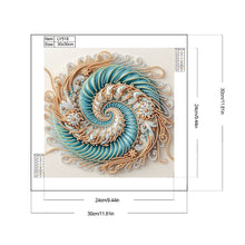 Load image into Gallery viewer, Diamond Painting - Partial Special Shaped - Fractal Art (30*30CM)