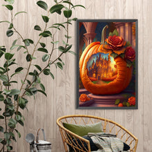 Load image into Gallery viewer, Diamond Painting - Full Round - Castle In Pumpkin (40*60CM)