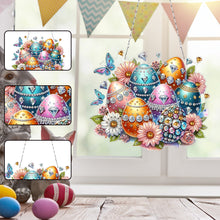 Load image into Gallery viewer, Acrylic Special Shape Rose Cupid Diamond Painting Hanging Pendant for Art Crafts