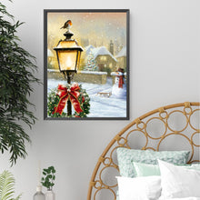 Load image into Gallery viewer, Diamond Painting - Full Square - Winter Street Lights (30*40CM)