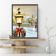 Load image into Gallery viewer, Diamond Painting - Full Square - Winter Street Lights (30*40CM)