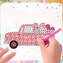 Load image into Gallery viewer, 8Pcs Valentines Day Atmosphere Diamond Painting Fridge Stickers for Home Decor