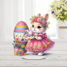 Load image into Gallery viewer, Acrylic Easter Egg Chicken Diamond Painting Desktop Decors for Home Office Decor