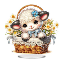 Load image into Gallery viewer, Acrylic Easter Egg Chicken Diamond Painting Desktop Decors for Home Office Decor