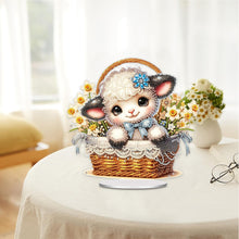 Load image into Gallery viewer, Acrylic Easter Egg Chicken Diamond Painting Desktop Decors for Home Office Decor