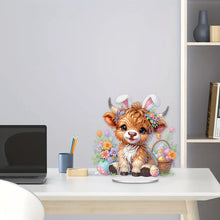 Load image into Gallery viewer, Acrylic Easter Egg Chicken Diamond Painting Desktop Decors for Home Office Decor