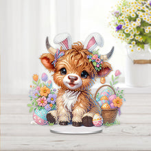 Load image into Gallery viewer, Acrylic Easter Egg Chicken Diamond Painting Desktop Decors for Home Office Decor