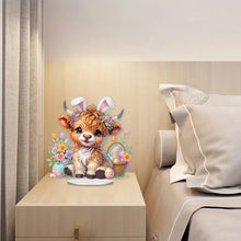 Load image into Gallery viewer, Acrylic Easter Egg Chicken Diamond Painting Desktop Decors for Home Office Decor