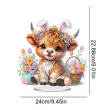 Load image into Gallery viewer, Acrylic Easter Egg Chicken Diamond Painting Desktop Decors for Home Office Decor