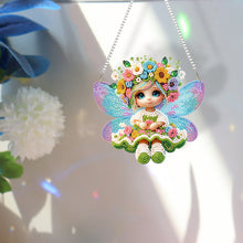 Load image into Gallery viewer, Acrylic Special Shape Butterfly Flower Diamond Painting Ornaments for Art Crafts