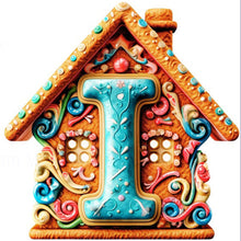 Load image into Gallery viewer, Diamond Painting - Full Round - Biscuit Letter I (30*30CM)