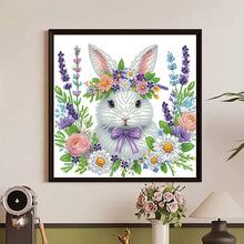 Load image into Gallery viewer, Diamond Painting - Partial Special Shaped - Easter Bunny (30*30CM)