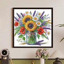 Load image into Gallery viewer, Diamond Painting - Partial Special Shaped - Bouquets (30*30CM)