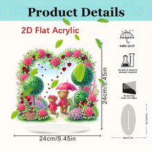 Load image into Gallery viewer, Acrylic Special Shape Love Bear Diamond Painting Desktop Ornaments for Home