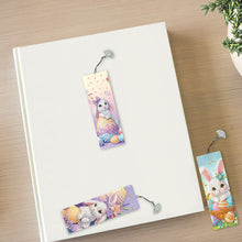 Load image into Gallery viewer, 3Pcs Special Shape Easter Bunny 5D DIY Diamond Painting Bookmark Making Kit