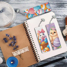 Load image into Gallery viewer, 3Pcs Special Shape Easter Animals 5D DIY Diamond Painting Bookmark Making Kit
