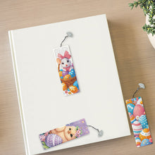 Load image into Gallery viewer, 3Pcs Special Shape Easter Animals 5D DIY Diamond Painting Bookmark Making Kit