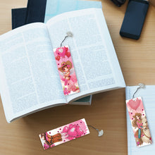 Load image into Gallery viewer, 3Pcs Special Shape Valentines Day Cowboy Diamond Painting Bookmark Making Kit