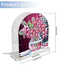 Load image into Gallery viewer, Acrylic Bouquet Vase Diamond Painting Napkin Rack Decor for Home Office Decor