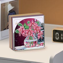 Load image into Gallery viewer, Acrylic Bouquet Vase Diamond Painting Napkin Rack Decor for Home Office Decor