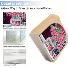 Load image into Gallery viewer, Acrylic Bouquet Vase Diamond Painting Napkin Rack Decor for Home Office Decor