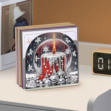 Load image into Gallery viewer, Acrylic Candle Diamond Painting Napkin Rack Decor for Home Office Decor